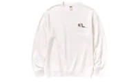 Bluza Kaws x Uniqlo Longsleeve Cream off white - obrazek 2